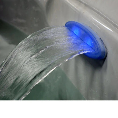 110 Volt 6 Person 29 - Jet Acrylic Square Plug and Play Hot Tub