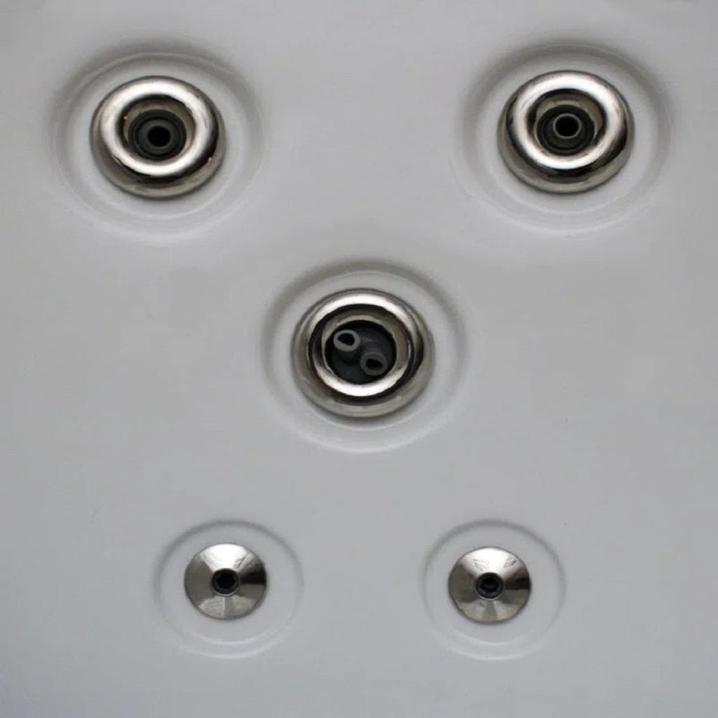 110 Volt 6 Person 29 - Jet Acrylic Square Plug and Play Hot Tub