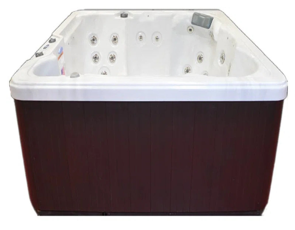 110 Volt 6 Person 29 - Jet Acrylic Square Plug and Play Hot Tub