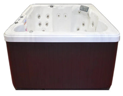 110 Volt 6 Person 29 - Jet Acrylic Square Plug and Play Hot Tub