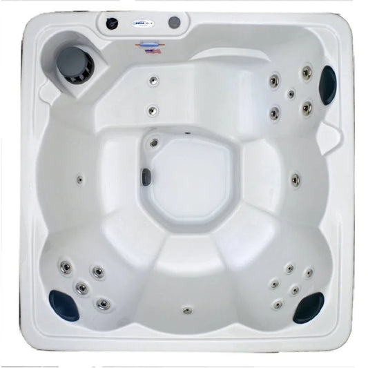 19 - Jet Acrylic Square Plug and Play Hot Tub